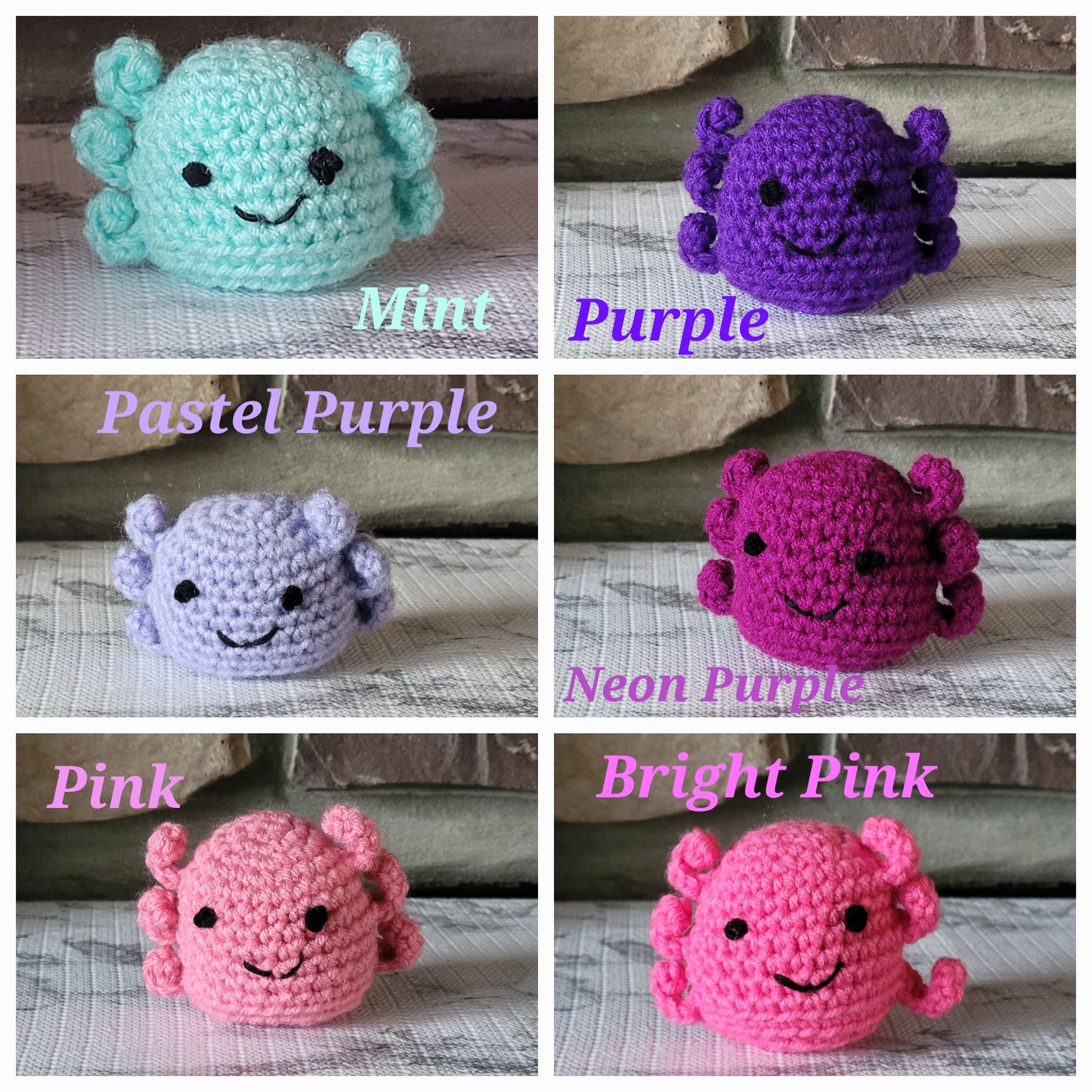 Axolotl Head Squishy