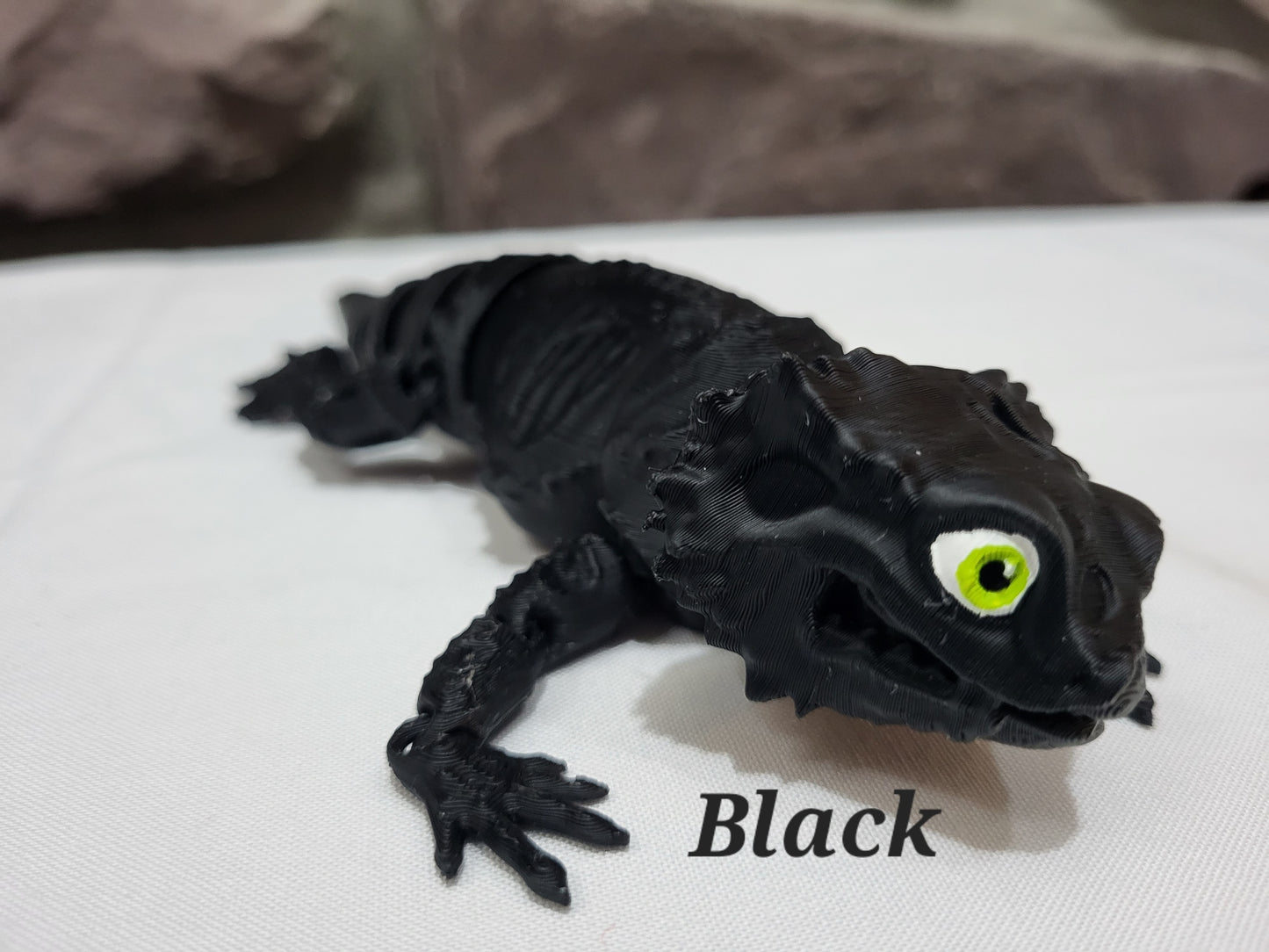 Zombie Bearded Dragon Lizard